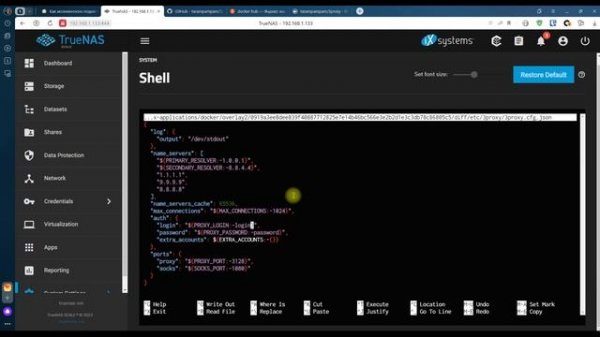 Устанавливаем приложения в Docker и Docker Compose на TrueNas Scale