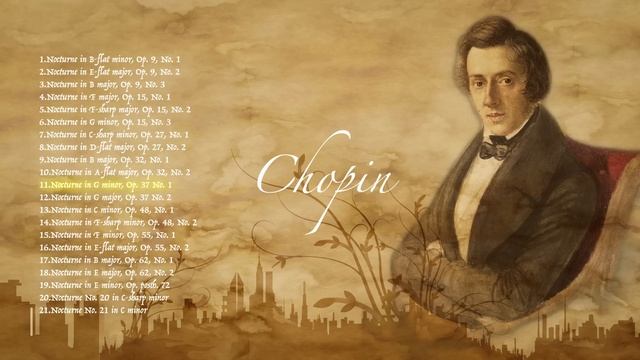 Frederic Chopin - all nocturnes (piano)/ Фредерик Шопен - все ноктюрны (пианино) смотреть онлайн