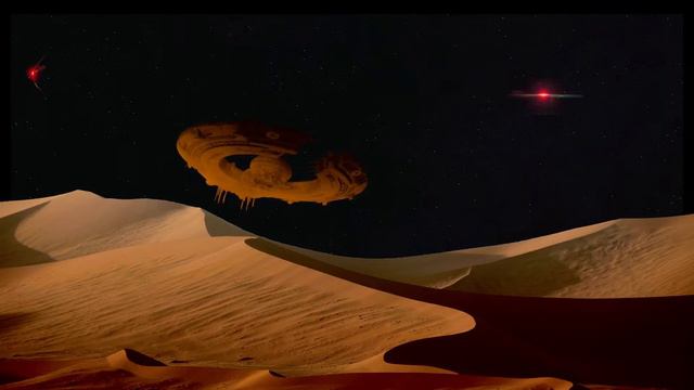 Планеты, космический корабль  и хорошая музыка.