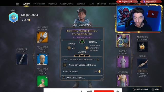 COMO *CAMBIAR EL ASPECTO DE TU EQUIPO* EN HOGWARTS LEGACY смотреть онлайн