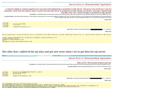 A network-related or instance-specific error occurred while establishing a connection to SQL... смотреть онлайн
