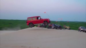 Перевернул Гелик! ОМГ! WhistlinDiesel тест на прочность  Мерседес G-Wagon #1