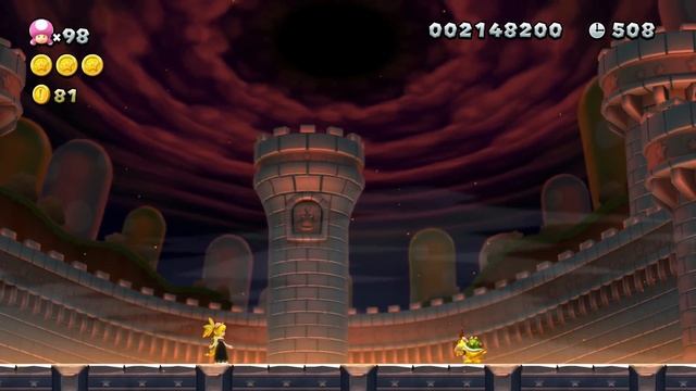 What Happens When Bowsette Saves Peach For Bowser? - New Super Mario Bros U Deluxe