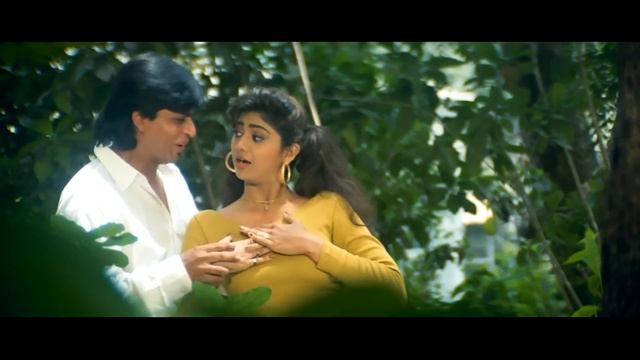 Kitaben Bahut Si - 4K VIDEO | Baazigar | Shah Rukh Khan & Kajol | Asha Bhosle | 90's  Romantic Song