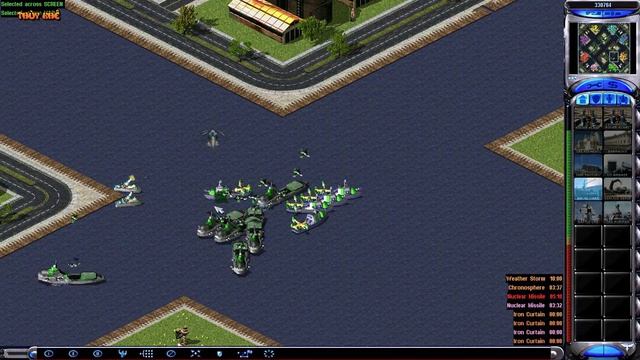 Red Alert 2 PRISM TANK Super Weapons 1vs7 Game 4 смотреть онлайн