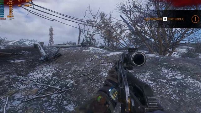 Metro Exodus 2019 Прохождение Часть 6 High intel core i5 3450 vs gtx 1060 6gb MSI Afterburner смотреть онлайн