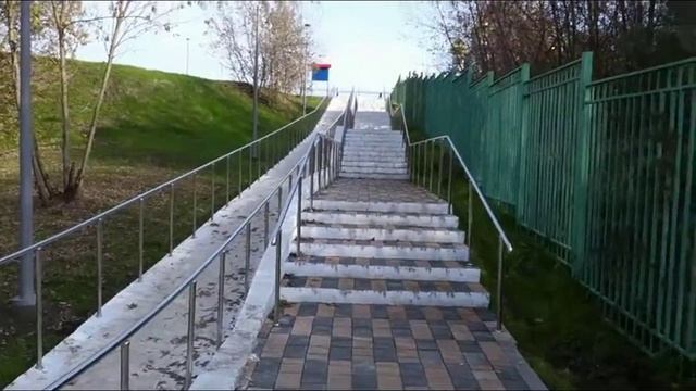 БЛАГОУСТРОЙСТВО НАБЕРЕЖНОЙ В РУБЛЁВЕ.mp4