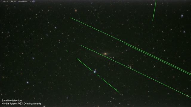 Satellite detection test - Nvidia AGX Orin & IMX485MC camera & 50mm F1.4 lens смотреть онлайн