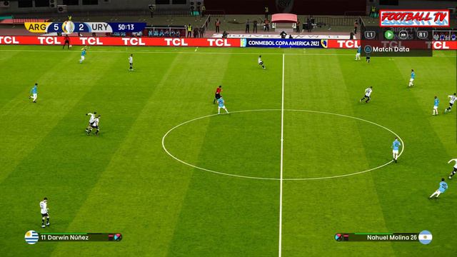 ARGENTINA vs URUGUAY - Final Copa America 2024 | Full Match All Goals | eFootball PES Gameplay PC смотреть онлайн