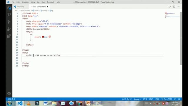 CSS Tutorial - CSS Syntax Explained | CSS Tutorial - #2 смотреть онлайн