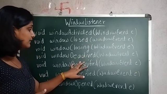 Event Listener Interface : WindowListener | Mayuri's Talk | Mayuri Mali | смотреть онлайн