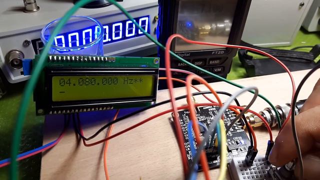 AD9834 + Arduino DDS Signal Generator