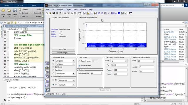 Вебинар "Анализ сигналов и проектирование фильтров в MATLAB" смотреть онлайн