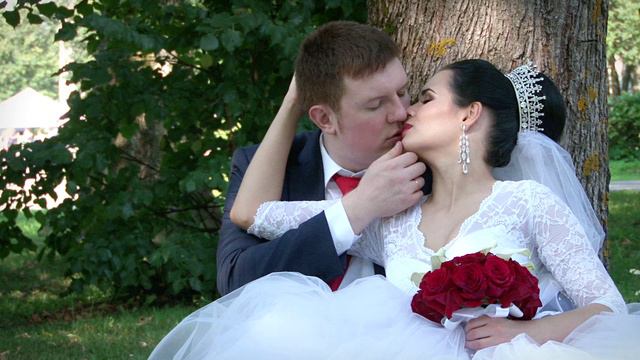 Очень яркая красивая и шикарная свадьба ~ Максим и Елена смотреть онлайн