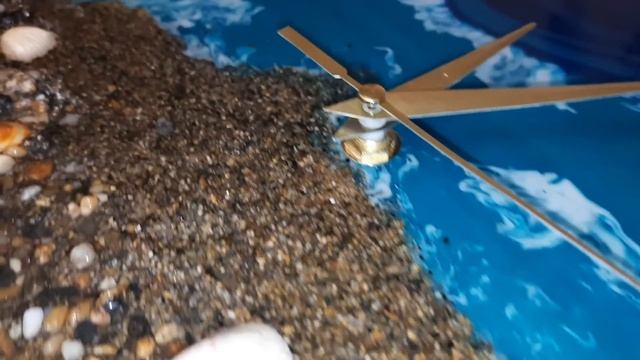 часы "море" из эпоксидной смолы. смотреть онлайн
