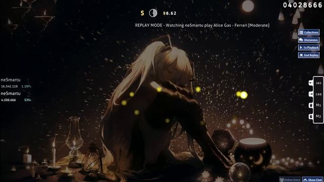 Alice Gas - Ferrari (Moderate) | osu! map смотреть онлайн