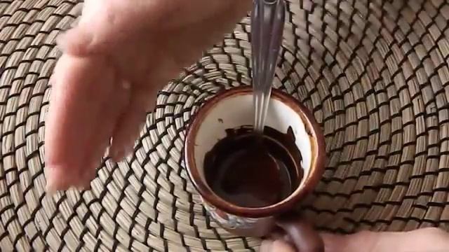 Как приготовить кофейный раствор для рисования How to make coffee paint смотреть онлайн