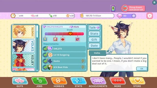 Blush Blush Part 10. Volks Speaks For The First Time. A Fully Voiced Date With Volks.