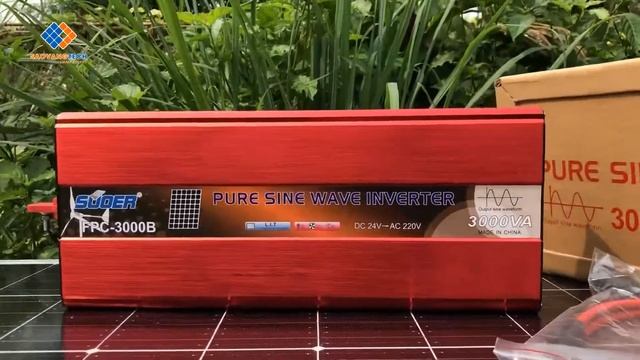 Bộ Kích điện Sin Chuẩn 3000W SUOER - 24V Sang 220V - Sóng Sine Chuẩn - Hàng Chính Hãng
