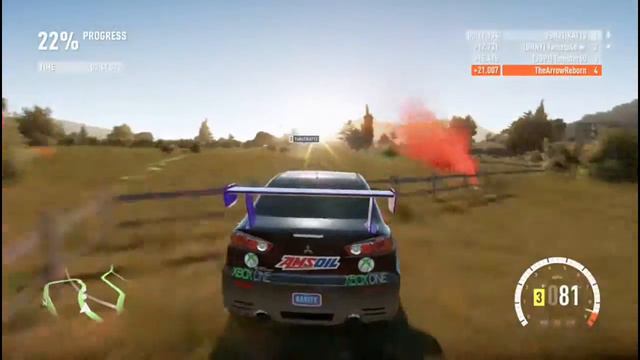 Lancer Evo X + Off road = Win | Forza Horizon 2 смотреть онлайн