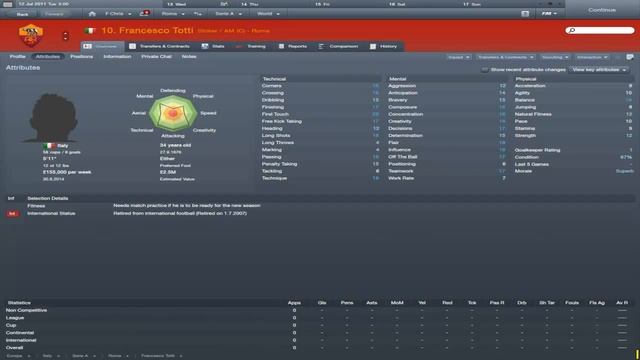 Football Manager 2012: Roma Story: July Review ft. FM-Chris смотреть онлайн