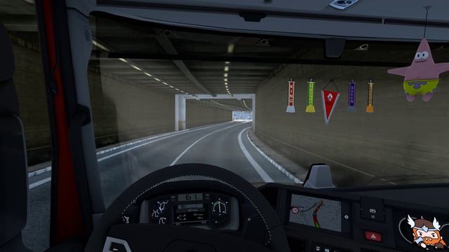 ETS2 1.40 - Euro Truck Simulator 2 - Renault Range T - Toulouse (F) to Zaragoza (E) смотреть онлайн