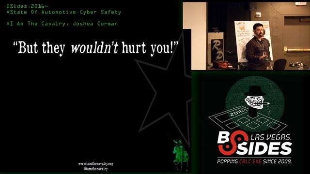 State Of Automotive Cyber Safety - IATC - Joshua Corman смотреть онлайн