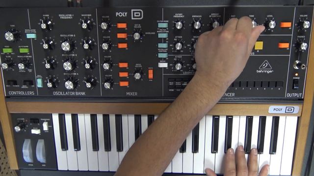 Behringer Poly D - Sound Demo Part I (No Talking)