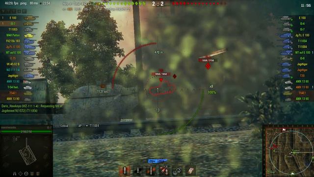 IS-7 Ace Tanker World of tanks 9.6 xvm mod pack смотреть онлайн