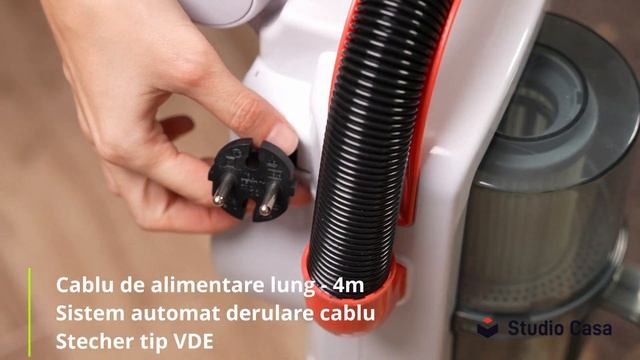 Aspirator vertical fara sac Red Force смотреть онлайн