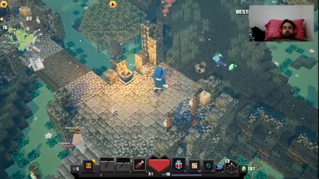 Cofrestream Minecraft Dungeons #1 смотреть онлайн