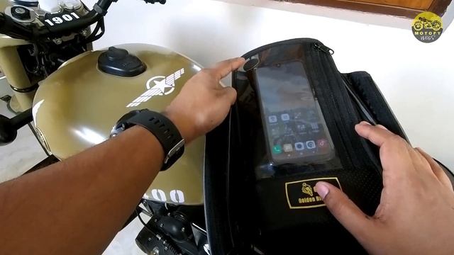 Best Magnetic Tank bag Under 1500INR | Zeta Tank bag | Golden Riders смотреть онлайн