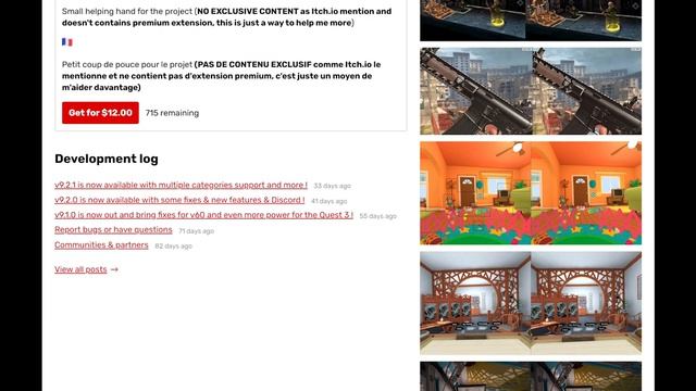 Как увеличить разрешение портативных игр Meta Quest 2 и 3 через Quest Games Optimizer смотреть онлайн