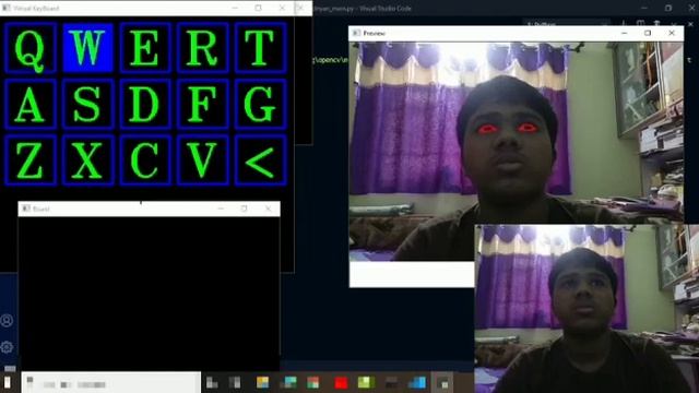 Gaze Controlled KeyBoard || Project || Python смотреть онлайн