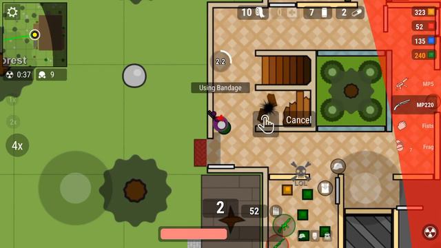 The BEST 2D Battle Royale Game?!-SURVIV.IO смотреть онлайн