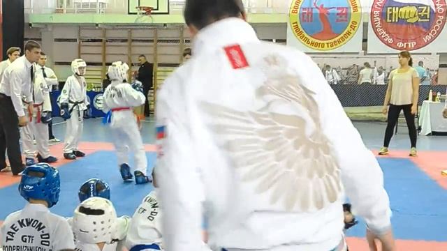 Соревнования по тхэкван-до ГТФ в Волгограде. смотреть онлайн
