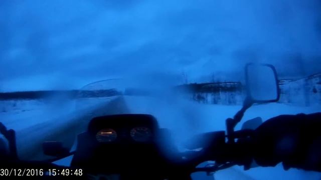 Suzuki DR 650 RSE ajelua 30.12.2016. смотреть онлайн