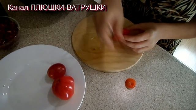 САЛАТ "ИСПАНСКИЙ" за 5 минут! САМЫЙ вкусный овощной салат! смотреть онлайн