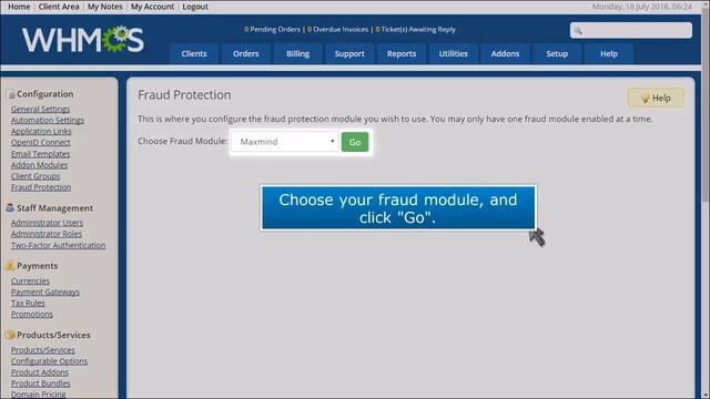 WHMCS: How to Set Up Fraud Protection смотреть онлайн
