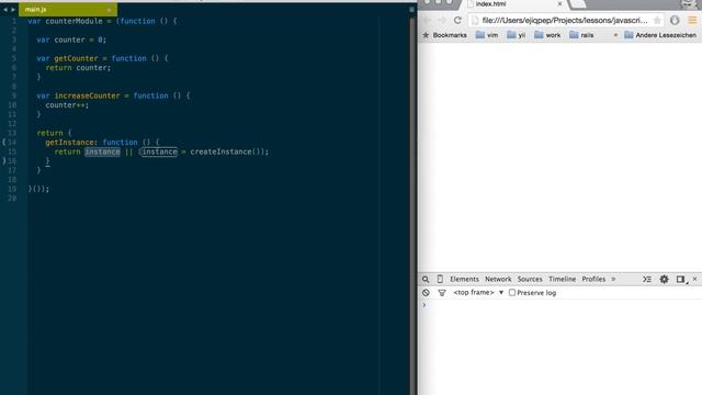Javascript - #5 - Singleton паттерн смотреть онлайн