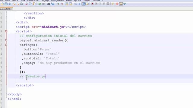 Carrito de compras html y paypal utilizando jQuery Minicart.js смотреть онлайн