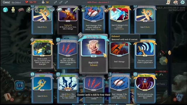 Slay the Spire - Defect (Hyperbeam + Claw), Part 2 смотреть онлайн