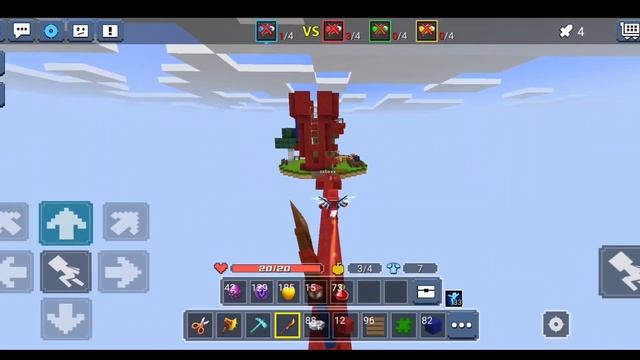 Как играть за человека-паука в Блокмен го бед варс? Blockman Go Twi4x bed wars. смотреть онлайн
