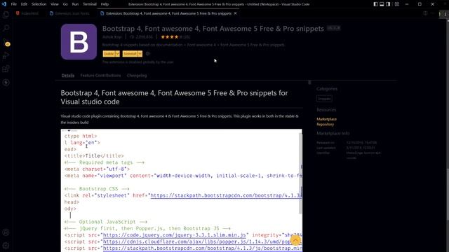 20+ Font Icon Libraries Code Support in Visual Studio Code | Best Visual Studio Code Extensions смотреть онлайн