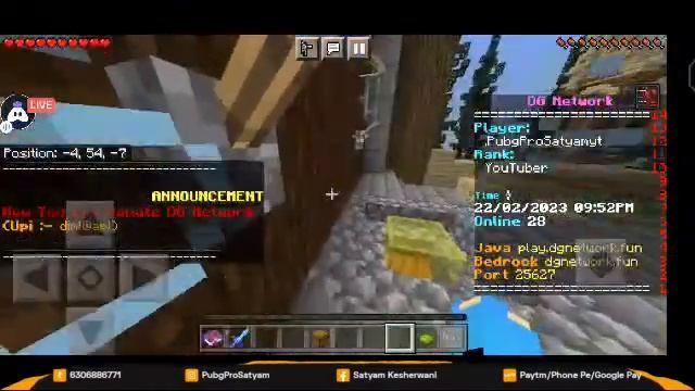 NEW SURVIVAL PUBLIC SMP FREE TO JOIN FOR JAVA+PE | minecraft смотреть онлайн