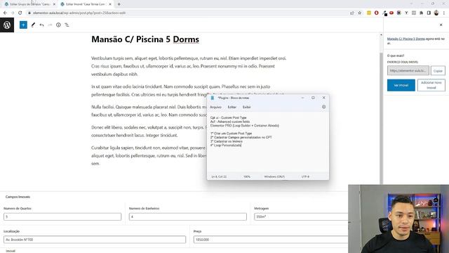 Como Criar Um SISTEMA DE CADASTROS e Listagem Com ACF e Loop Builder (PASSO A PASSO) смотреть онлайн