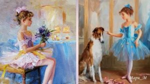 МАЛЕНЬКАЯ БАЛЕРИНА / Художник Константин Разумов