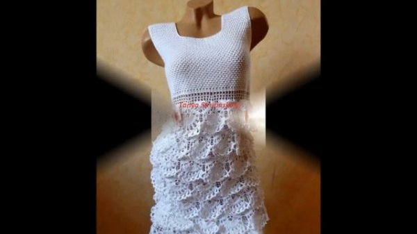 Летний Сарафан Крючком - 2019 / Summer Dress Up Hook / Sommer-Kleid-Haken