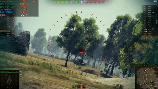 World of Tanks | i5 10400F + GTX 1660 Super | 1080p Benchmark смотреть онлайн