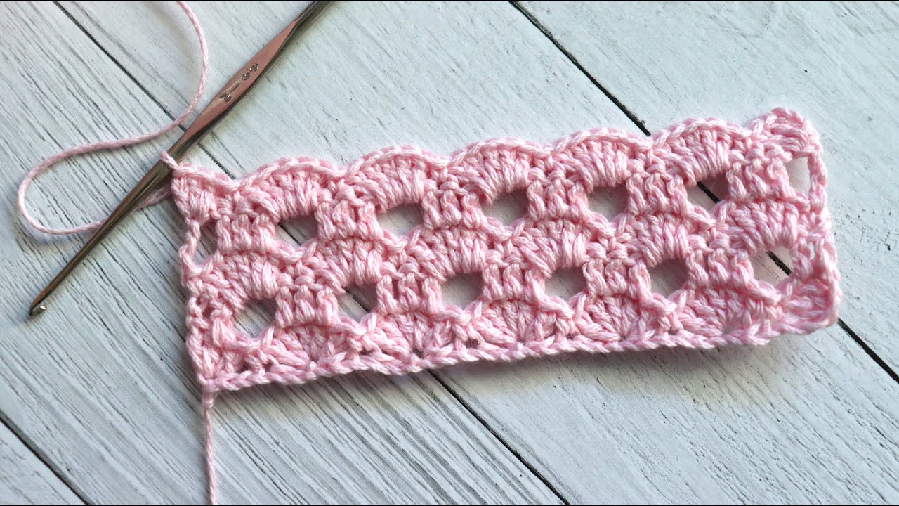 НЕЖНЫЙ узор крючком. Мастер-класс смотреть онлайн